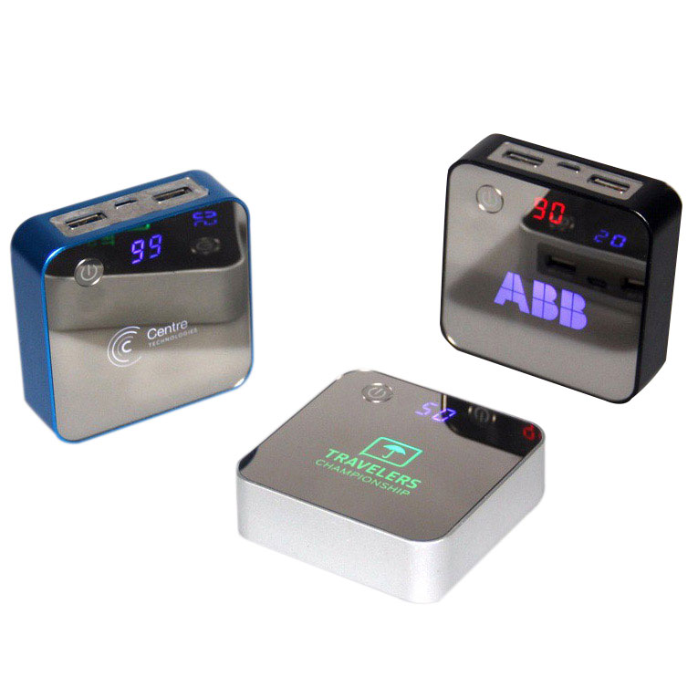 LCD/light up logo power bank