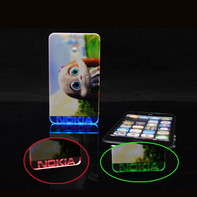 超薄发光移动电源