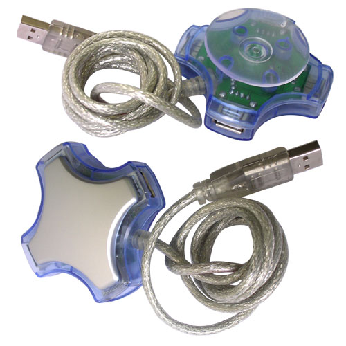 4 PORT HUB/HUB with sucker