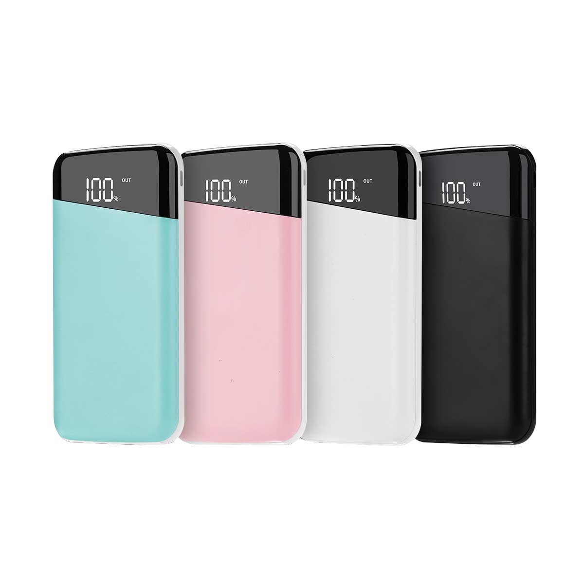 super thin digital display power bank