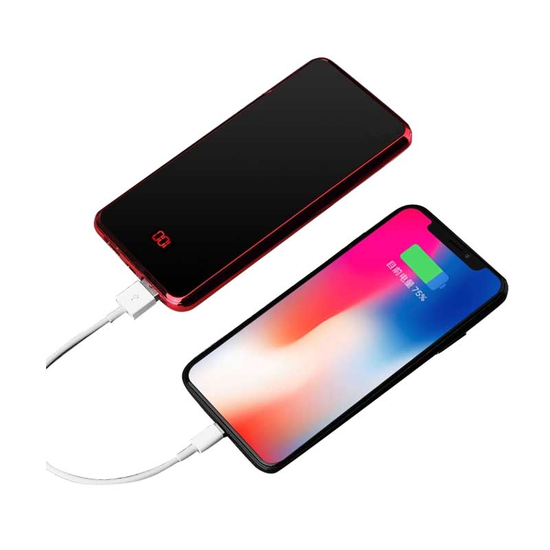 mirror effect power bank/full screen power bank