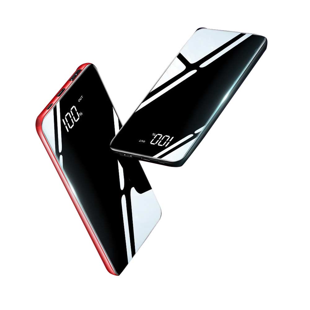 mirror effect power bank/full screen power bank