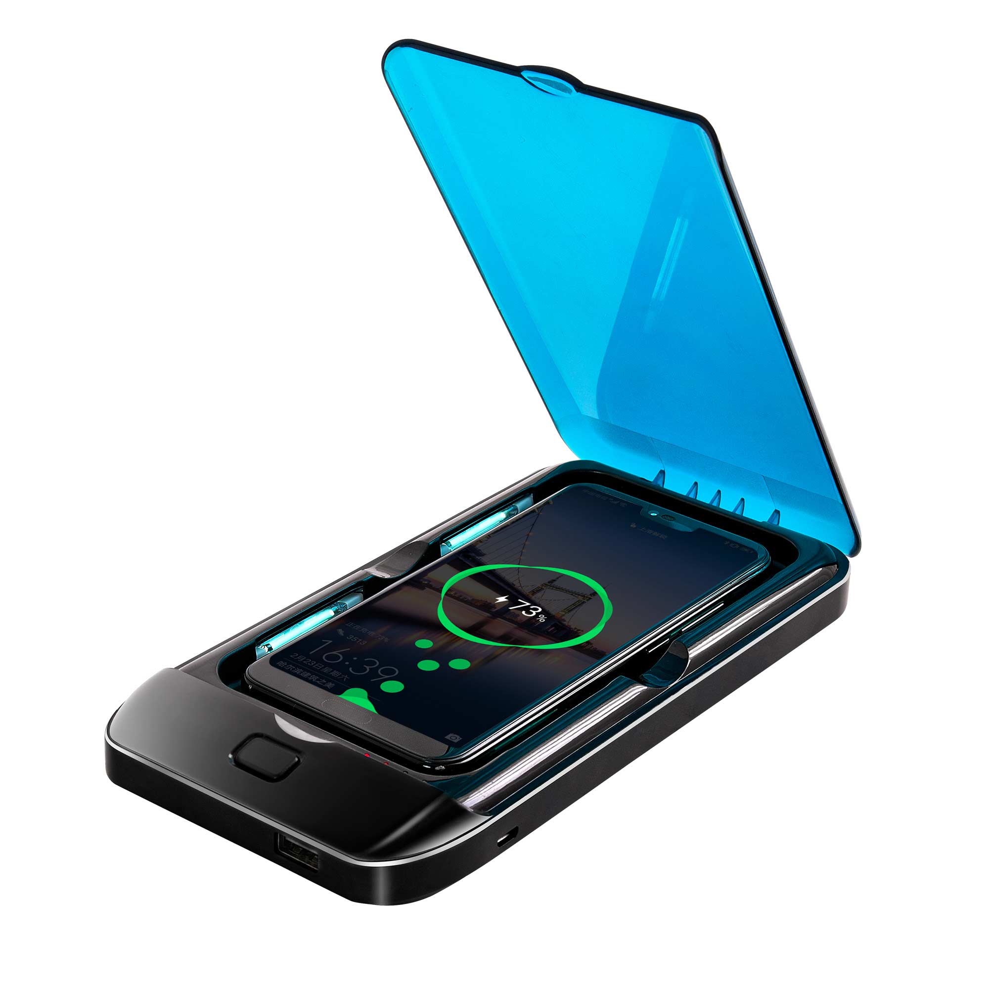 3 in 1 sterilizer/Sanitizer/wireless charger power bank